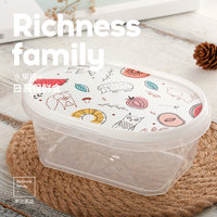 Caja IML Personalizada, Apta para Microondas, Transparente, con Tapa, para Cupcakes, Lasagna, Pastel, Ensalada, Almuerzo, Postre, Empaque para Panadería