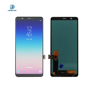 Hete Verkoop Producten Oled Lcd-Display Voor Samsung Galaxy A8 Star Oled Zwart Strikt Getest