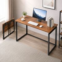Bureau d'ordinateur pliable directement de l'usine, table d'étude portable pour la maison et le bureau, bureau d'écriture pliable gain de place