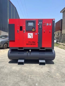 Kalors risparmio energetico 7.5kw 11kw 15hp tutto In uno silenzioso 15kw industriale compressore d'aria a vite per sistema di aria con serbatoio essiccatore aria - Product Image 2