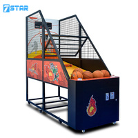 Machine de tir de basket-ball à pièces de vente directe d'usine Machine de jeu d'arcade de basket-ball de rue
