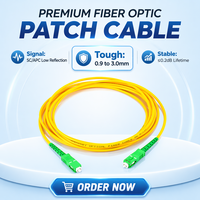 Kabel Patch serat optik TTI SC APC Simplex