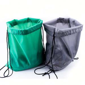 Large Drawstring <b>Bag</b> Sport Gym Swimming Waterproof Custom Polyester Non Woven Polyester Gym Drawstring <b>Bags</b> - Product Image 2