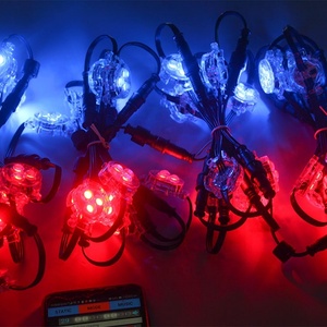 Lampu Pixel LED Titik Cahaya Natal Batu Permata Ws 2811 2904 1903 ul Smart Wifi Kontrol Cerdas Lampu Pixel LED Liburan - Product Image 4