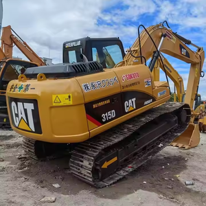 Excavadora China barata de 15 toneladas usada CAT 315D 315D2 315D2GC a la venta Caterpillar 315 maquinaria sobre orugas con precio barato - Product Image 5