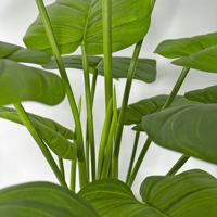 Arbre Bonsaï Pothos Artificiel Décoratif de 60cm avec Feuilles en Plastique pour Affichage de Table Plante Artificielle pour la Décoration Intérieure