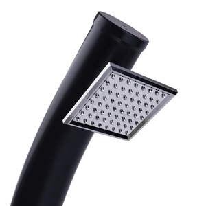 <span class=keywords><strong>Douche</strong></span> <span class=keywords><strong>solaire</strong></span> extérieure à deux étages en <span class=keywords><strong>Aluminium</strong></span> noir de 20 L pour jardin et <span class=keywords><strong>piscine</strong></span> - Product Image 2