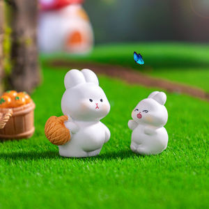 Vente en gros de poupées créatives pour le marché aux légumes, petit animal, micro paysage, décoration personnalisée, petit ornement artisanal en résine - Product Image 4