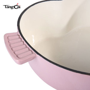 Cacerola Tradicional de Hierro Fundido Esmaltado, Tipo <span class=keywords><strong>Cocotte</strong></span>, 2QT, Apta para Hornear Pan, Compatible con Inducción - Product Image 6