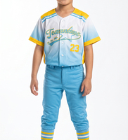 Vente en gros de maillots de baseball originaux, design personnalisé, logo sublimé, nom personnalisé, tous les 30 équipes, maillot de baseball pour hommes et garçons
