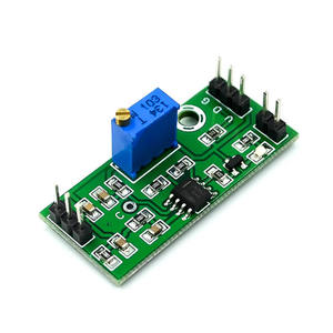 Módulo Comparador de Voltaje LM393 con Forma de Onda de Señal Ajustable de Alta Precisión, Salida Dual de Alto Nivel e Indicación LED - Product Image 1
