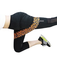 Bandes d'exercice antidérapantes colorées, bande de résistance, tissu élastique, hanche, boucle de butin, Yoga, équipement de Fitness