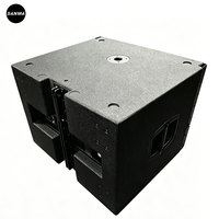 HDL 18-AS - Caisson de basses actif de 18 pouces haute puissance pour système de sonorisation professionnel alimenté par une ligne de baffles HDL 20-A