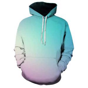 Sudadera con capucha de lana hecha a medida de alta calidad para hombre, cuello con capucha y logotipo de sublimación, teñido liso con técnicas lavadas para invierno 2026 - Product Image 1