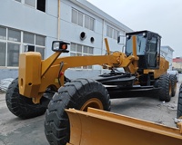 180HP niveleuse GR1803 niveleuse de route avec ripper arrière pour machine de construction en Algérie