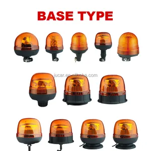 Flashing Beacon Explosion Proof Led Rotating Warning Light Beacon For Truck Tractor Cars Emergency Machine