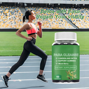 OEM Para Cleanse 60 Gummies - Détoxification du Candida et du Corps - Favorise <span class=keywords><strong>la</strong></span> Santé Digestive Intestinale et <span class=keywords><strong>la</strong></span> Fonction Hépatique - Product Image 4