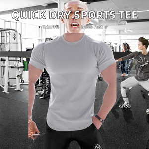 Camisetas Deportivas de Verano para Hombre, de Secado Rápido, Tejidas a Crochet, para Entrenamiento Físico, con Personalización Completa - Product Image 2