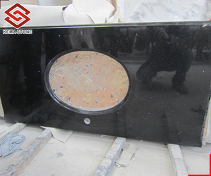 Trung Quốc Nhà Cung Cấp <span class=keywords><strong>Composite</strong></span> Đá Đen Sao Galaxy Thạch Anh <span class=keywords><strong>Countertop</strong></span> Cho Căn Hộ Dự Án - Product Image 2