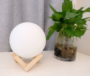 Lámpara Lunar Industrial Impresa en 3D, Luz Nocturna para Niños y Mujeres, Carga USB, Brillo Ajustable, Decoración para Sala de Estar y Hogar - Product Image 4