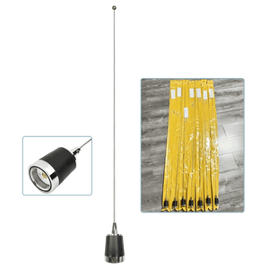 Antenne de voiture NMO 136-174 MHz en acier inoxydable pour communication mobile - Product Image 1