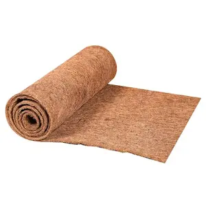 Tapete de corda de fibra de coco natural para animais de estimação, tapete ecológico de alta qualidade para coco e ambientes
