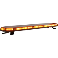 Barre lumineuse de signalisation LED linéaire, barre lumineuse stroboscopique rouge utilisée