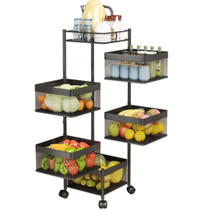 Estante de Metal multifuncional para cocina, estante de almacenamiento para platos, a la venta - Product Image 2