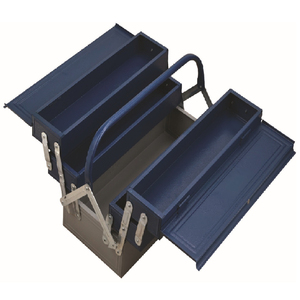 3 Cabinet to 5 Cabinet tool Box Cantilever Tool Box Heavy Duty Eastman Blue Metal and Plastic Storage Box