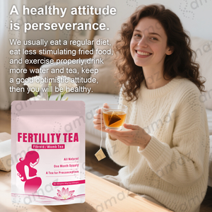 Complément alimentaire pour la fertilité des femmes Amaz Natural, thé aux herbes aromatisé pour l'utérus, thé pour la fertilité avant la conception, thé pour la grossesse - Product Image 6