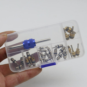 Environmentally Friendly R134A Car Air Conditioning Valve Core Quick Exhaust Valve Needle with High Low Pressure Pipe <strong>Wrench</strong> <strong>Set</strong> - Product Image 5