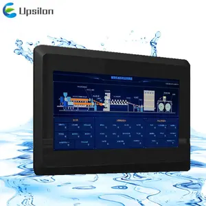 remote control VNC industrial rs485 rtu waterproof ip65 hmi 7inch enclosure