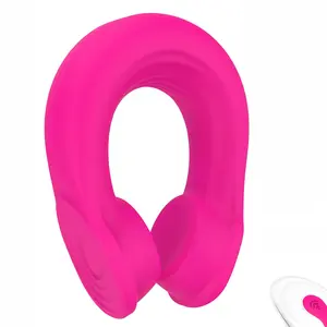 Aimitoy Vibrating Silicone Wireless Electronic Gay Men Male Penis Sex Toy Remote Control Adjustable Cock Rings Vibrador Vibrator