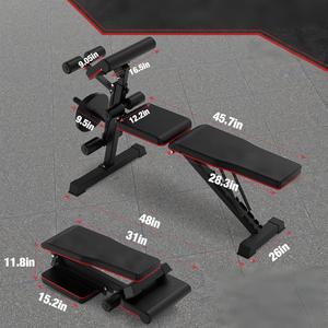 Banc de musculation réglable <span class=keywords><strong>ONESTAR</strong></span> SPORTS, nouvelle arrivée, tendance actuelle, banc de musculation commercial, banc incliné pour haltères - Product Image 4