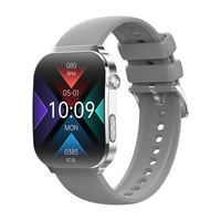 Reloj Inteligente con Pantalla Táctil 2025 U21 para Mujer, con Monitor de Ciclo Fisiológico, ECG, Composición Corporal y Rastreador de Salud, Diseño Cuadrado