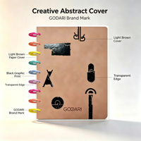 Fournitures de bureau 2027, impression de logo, reliure de livres, couverture rigide, agenda personnalisé, journal, couverture en cuir PU, carnet