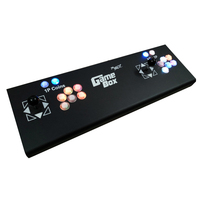 Manette de jeu d'arcade en métal pour 2 joueurs, 10188 jeux en 1, téléchargement WIFI, consoles de jeu de combat