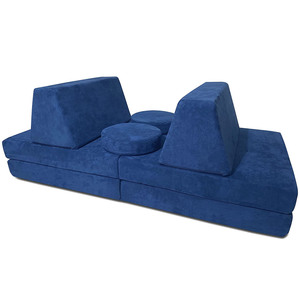 2025 New <span class=keywords><strong>Creation</strong></span> Juego de muebles suaves de 10 piezas Sofá de juego de espuma modular para niños creativos - Product Image 5