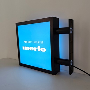 Boîte à lumière LED murale personnalisée avec logo d'entreprise, enseigne de magasin, enseigne publicitaire, boîte à lumière pour devanture de magasin - Product Image 4