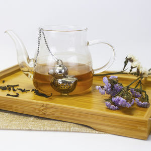 गर्म बिक्री वाली स्टेनलेस स्टील बतख आकार चाय इनफ्यूज़र को सिरेमिक प्लास्टिक जाल सामग्री फिल्टर और रसोई के उपयोग के लिए श्रृंखला - Product Image 6