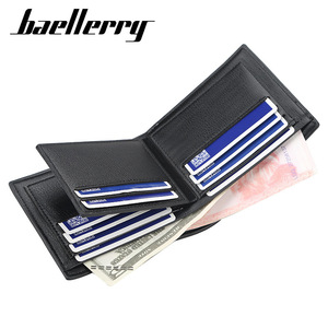 กระเป๋าสตางค์ผู้ชายแบบสั้นแบรนด์ Baellerry หนัง PU ช่องใส่บัตรหลายช่อง เปิดแนวนอน ช่องใส่ธนบัตร ทันสมัย ใช้ได้ทุกวัน - Product Image 2