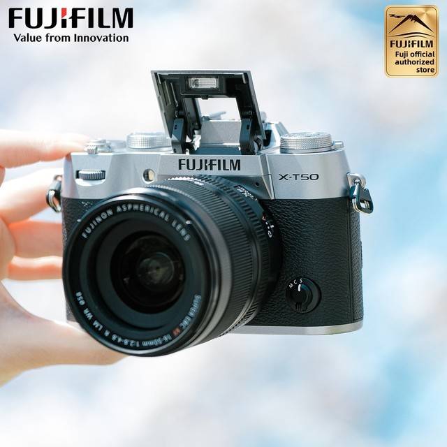 In Stock Fujifilm X-T50 Retro Mirrorless Digital 4K HD Vlog Camera with CMOS Sensor and SD Card