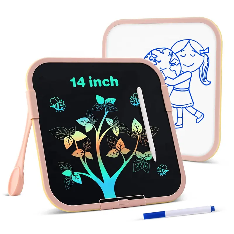 Libri Montessori arte e artigianato per bambini all'aperto apprendimento precoce tavolo da disegno elettronico Lcd per strumenti di pittura tavolo da scrittura Lcd