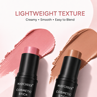 Stock disponible – 6 couleurs – Stick blush crémeux, lisse, aspect naturel, longue tenue – Prix de gros, approvisionnement en vrac, OEM ODM – Maquillage visage