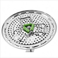 Panier vapeur extensible en acier inoxydable - Insert de cuisson à la vapeur pliable pour la cuisson à la vapeur des aliments, des légumes
