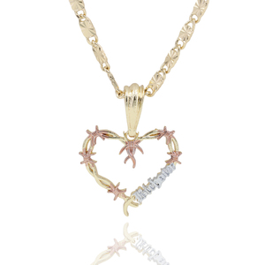 Campione Gratuito: Ciondolo Religioso Geometrico in Lega Placcata Oro 14K con Zirconi, Ispirato a <span class=keywords><strong>Karol</strong></span> G - Manana Sera Bonito - Idea Regalo - Product Image 5