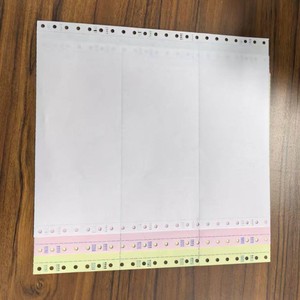 Papier autocopiant 3 plis pour imprimante, format continu, personnalisé par le fabricant, vente en gros - Product Image 6