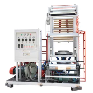 Chinese Manufacturer Mini PE Film Extruding Machine Automatic Plastic Bag Film Blowing Machine