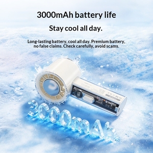 Yanmi Portable Fan Small High-speed 3000mAh <b>Multi</b> Speed USB <b>Charger</b> Portable Suitable for Outdoor Use Small - Product Image 4