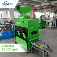 Machine de granulation de câbles en cuivre 80-120 kg/h, machine de recyclage de fils en cuivre